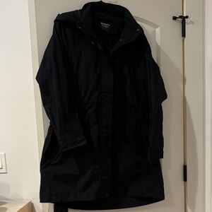 Women's Athleta Black Rain Jacket